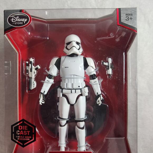 Disney Star Wars Elite Series First Order Stormtrooper Diecast Action Figure New - Picture 2 of 8